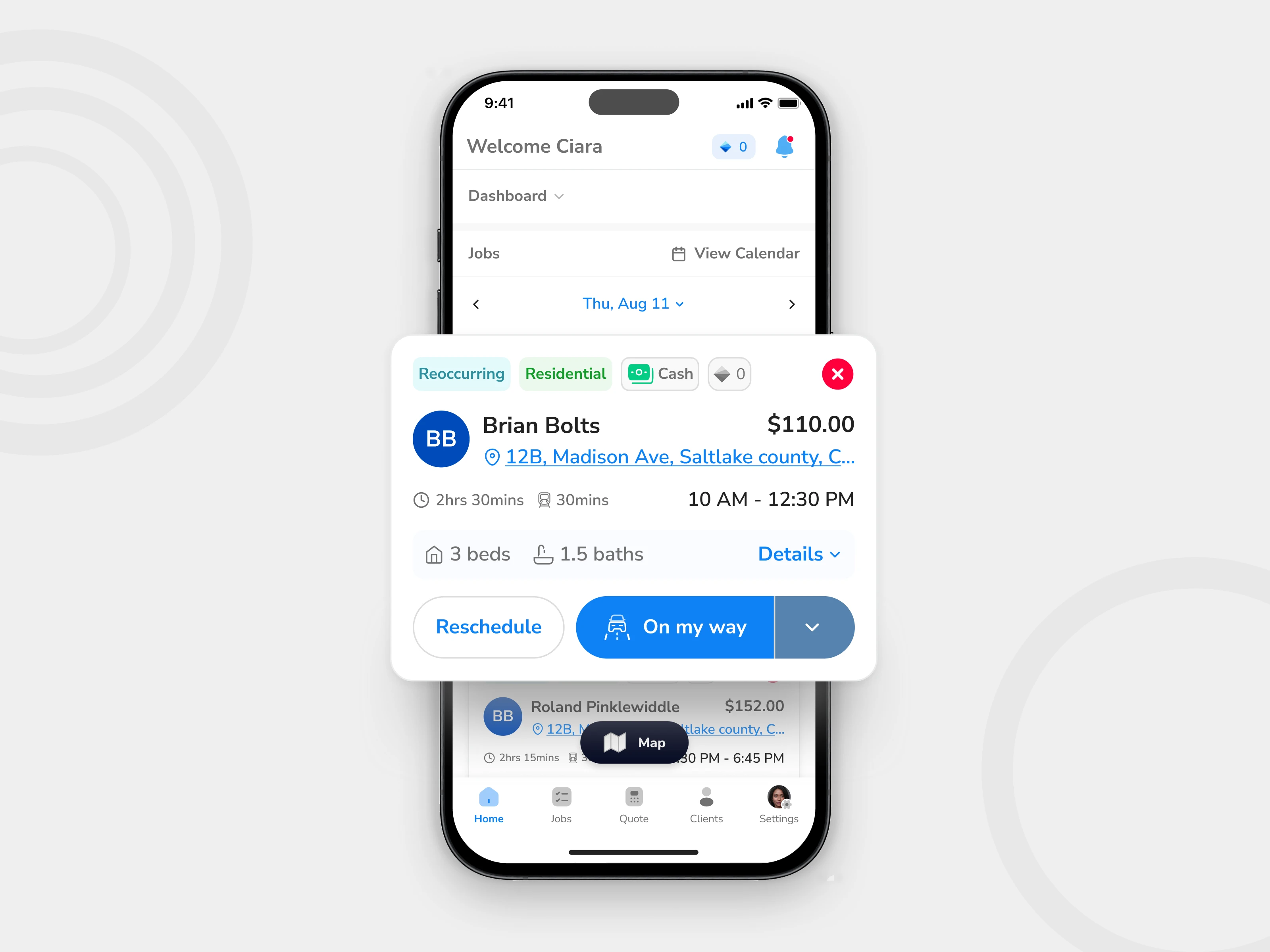 Early exploration of job-state progression in Spritz.